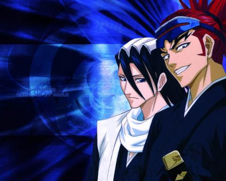 Byakuya et Renji