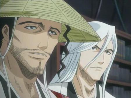 Kyouraku et Ukitake
